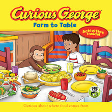 Load image into Gallery viewer, Curious George Farm To Table: Curious about Where Food Comes from