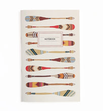 Load image into Gallery viewer, Canoe & Paddle Blank Notebook