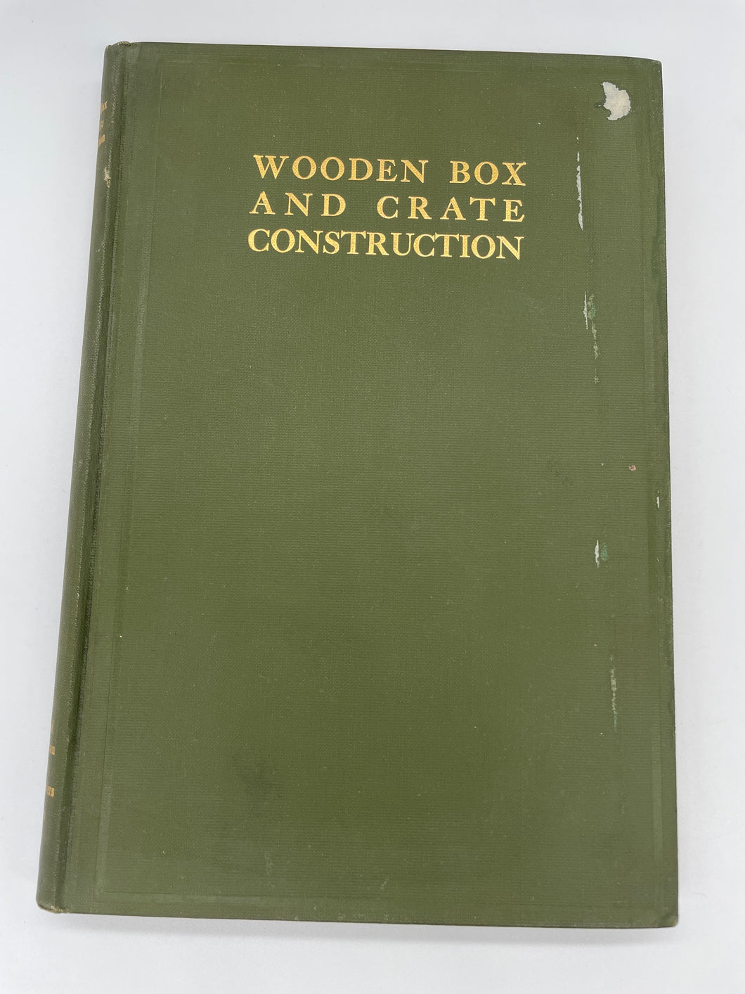 Wooden Box And Crate Construction