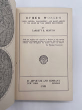 Load image into Gallery viewer, Other Worlds: Their Nature, Possibilities and Habit-ability in the Light of the Latest Discoveries (Appleton Dollar Library)
