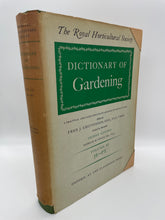 Load image into Gallery viewer, The Royal Horticultural Society Dictionary of Gardening (In Four Volumes)
