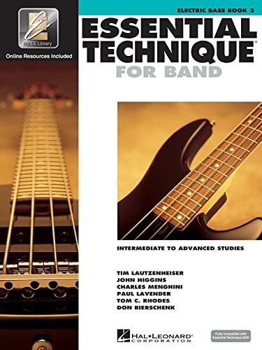 Essential Technique for Band for Electric Bass with EEi - Intermediate to Advanced Studies