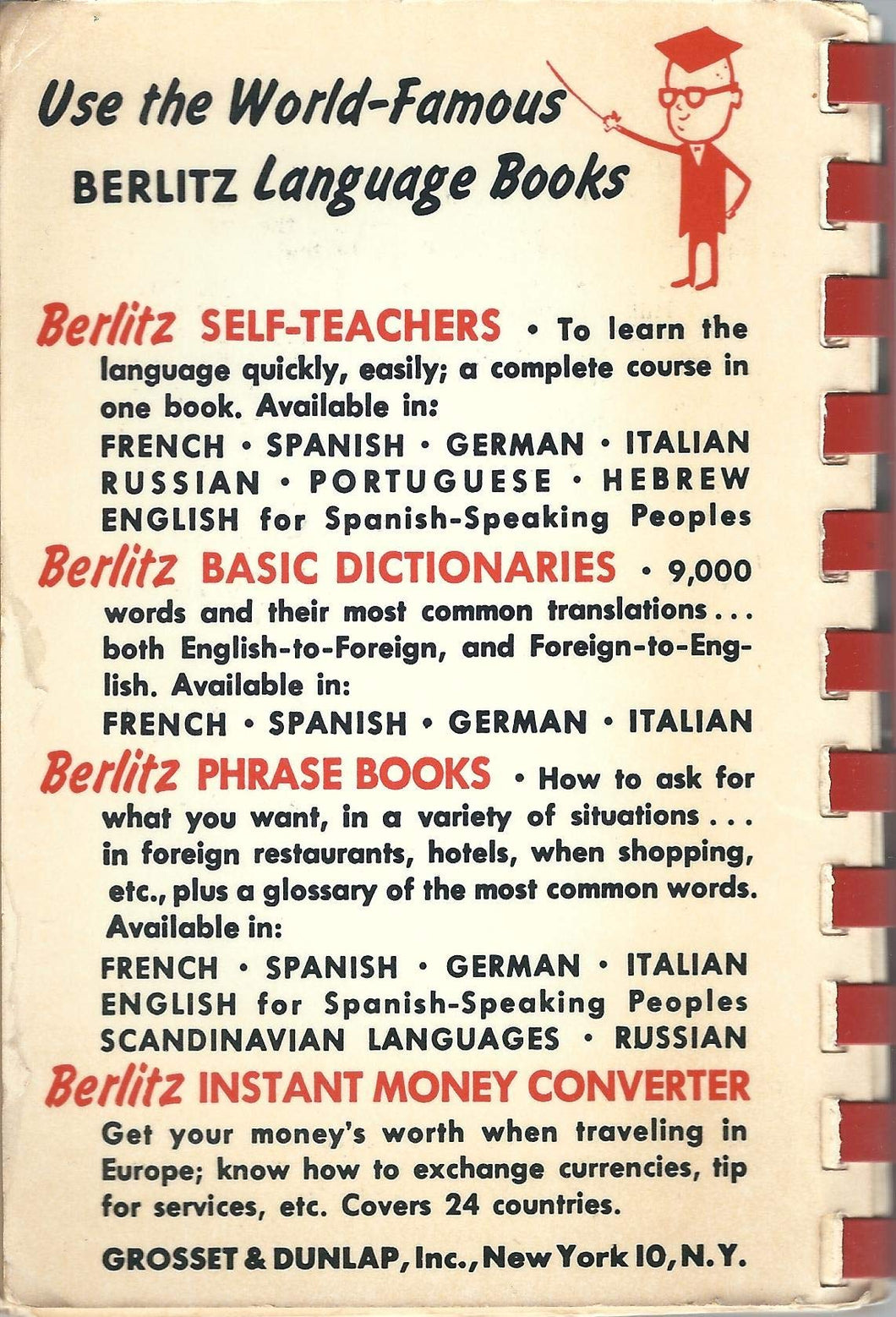 Berlitz: Russian phrase book and Glossary of common Words