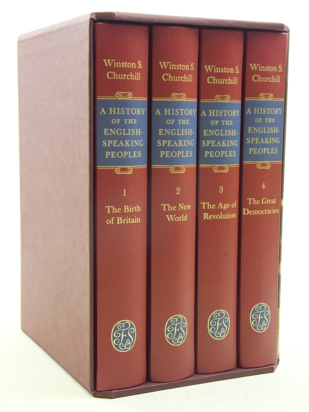 A History of the English-Speaking Peoples (4 Volume Box Set)