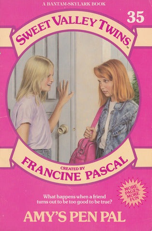 Sweet Valley Twins #35: Amy's Pen Pal