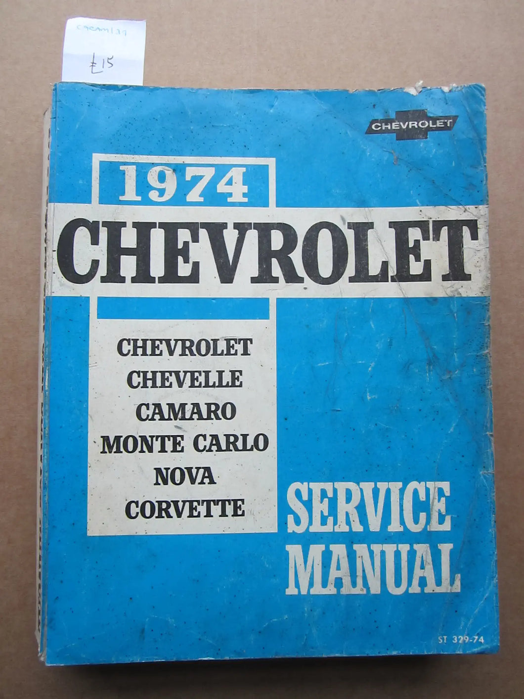 Chevrolet Service Manual 1974