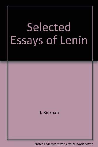 Selected essays of Lenin