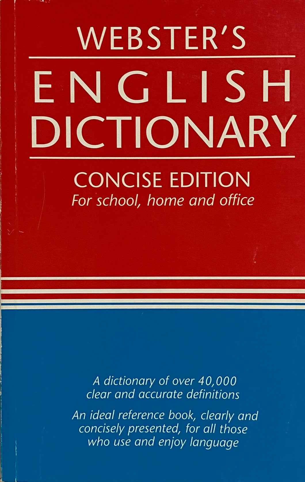 Webster's English Dictionary