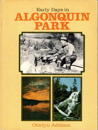 Early days in Algonquin Park