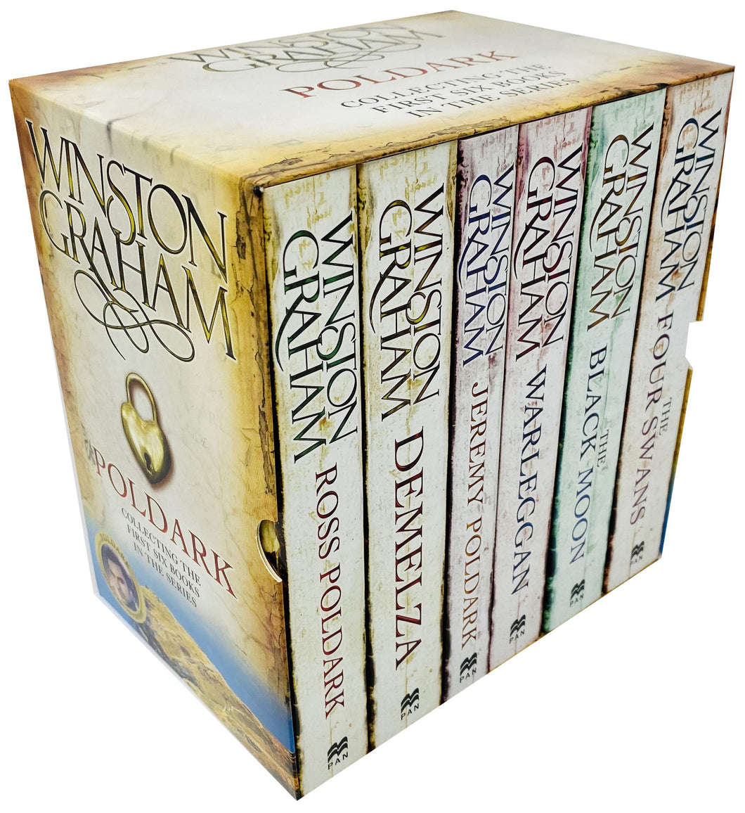 Poldark by Winston Graham Series Books 1 - 6 Gift Box Set Collection Set