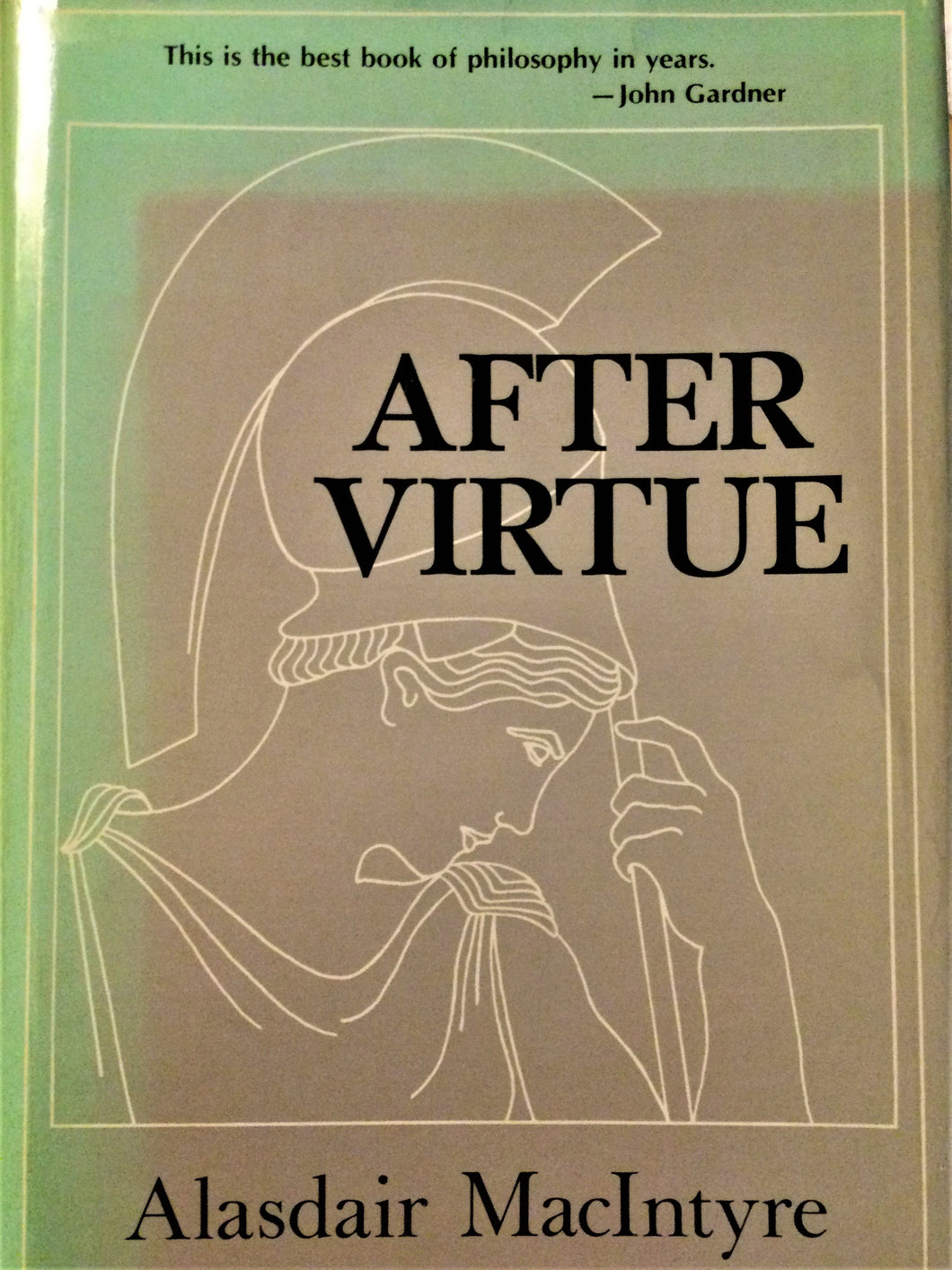 After virtue: A study in moral theory