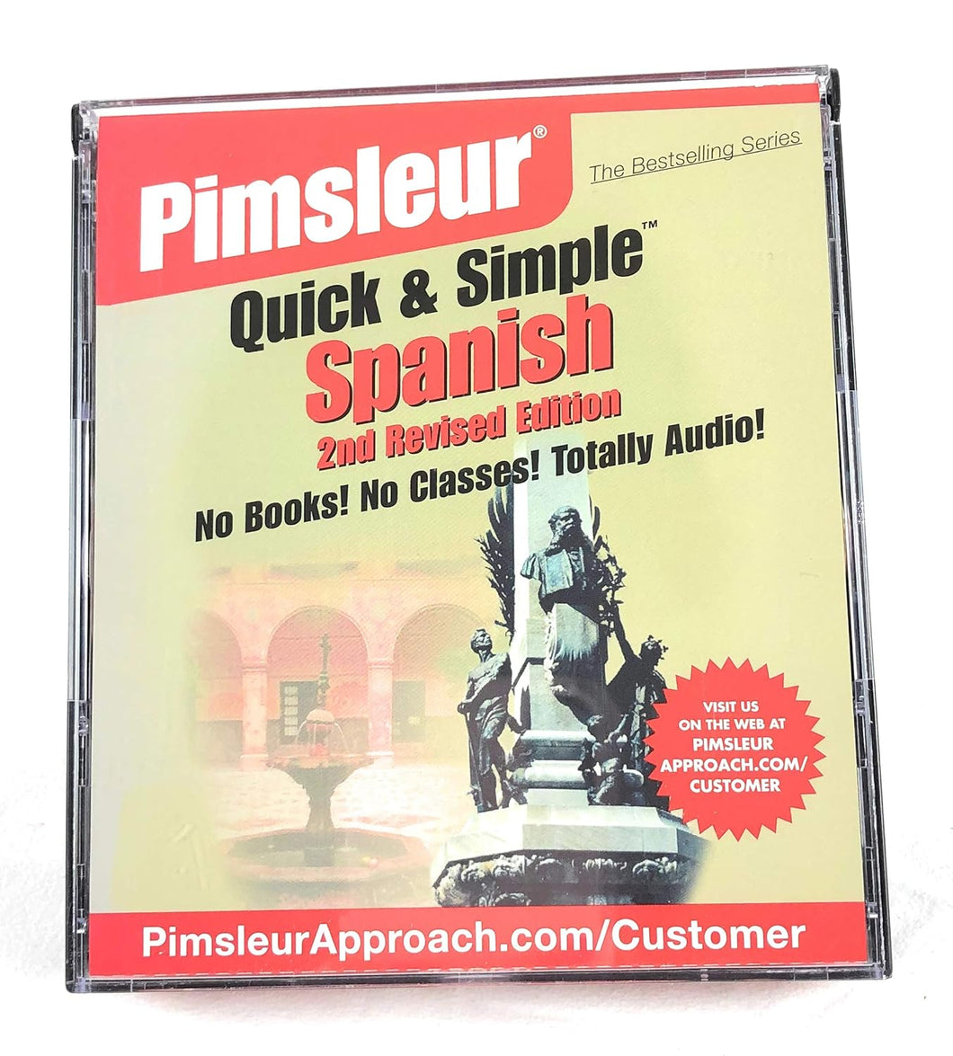 Learn Spanish: Quick & Simple [Audio CD] by Dr. Paul Pimsleur