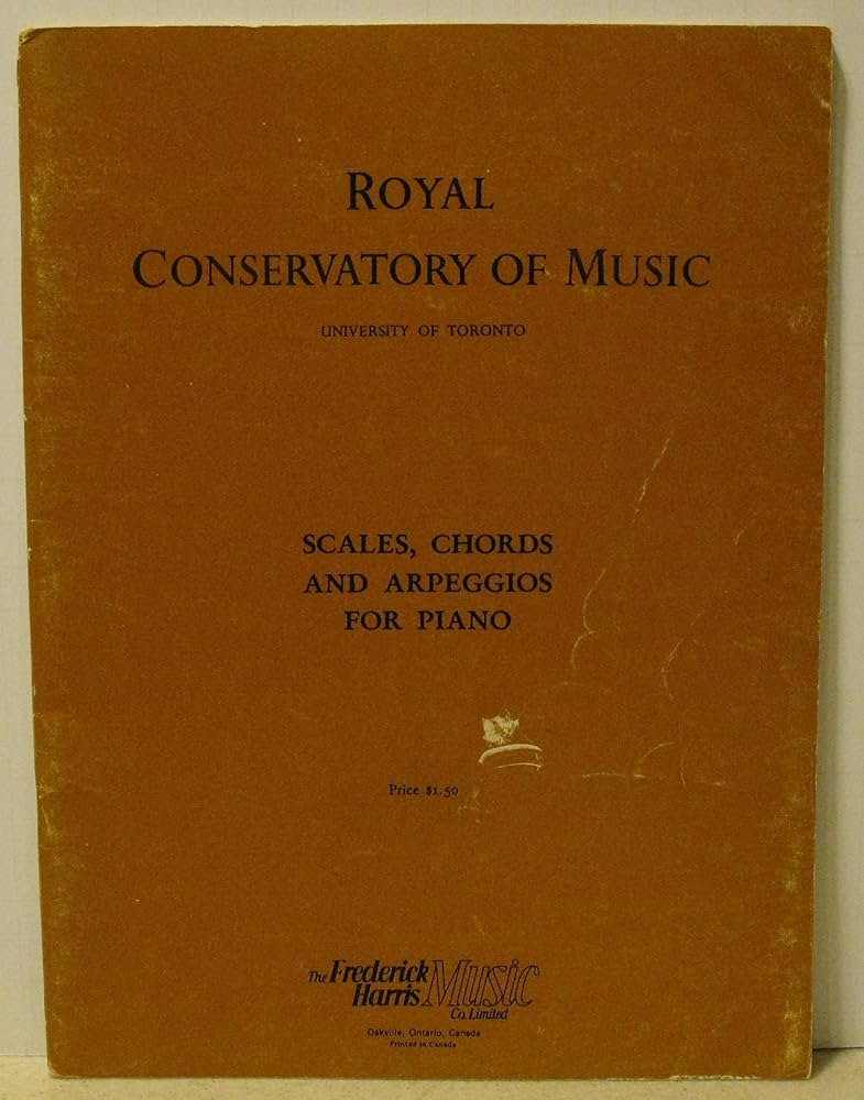 Scales chords and Arpeggios for Piano - Royal Conservatory of Music