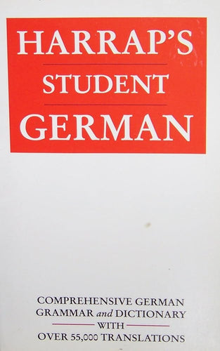 Harrap's German School Dictionary: Plus German Grammar cover image