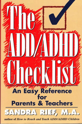 The ADD/ADHD Checklist cover image