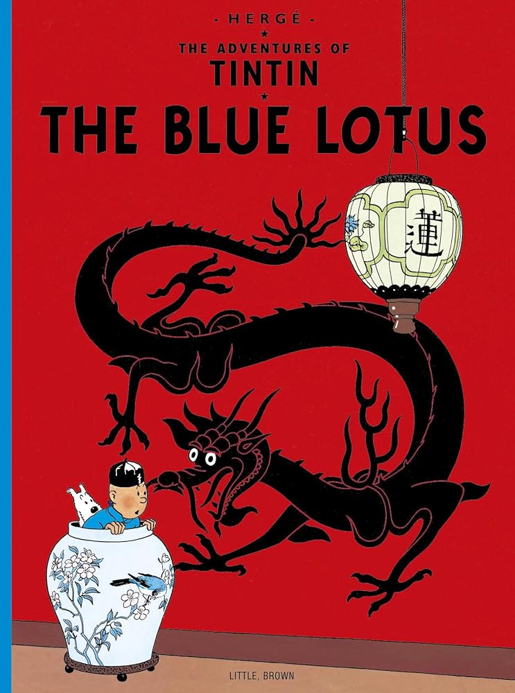 The Blue Lotus (The Adventures of Tintin) cover image