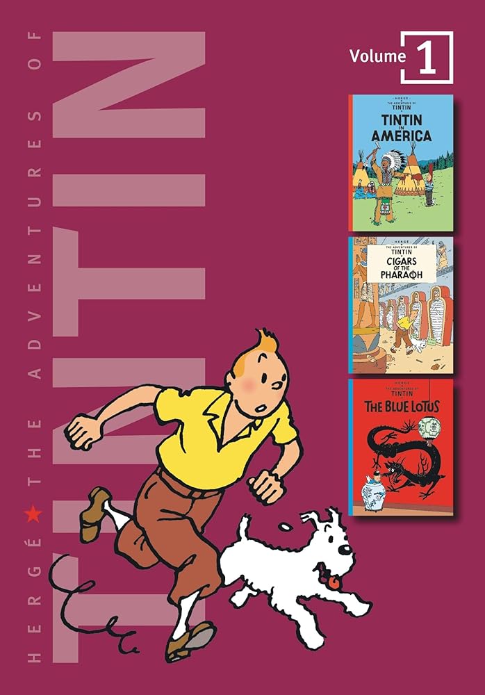 The Adventures of Tintin, Vol. 1 (Tintin in America / Cigars of the Pharaoh / The Blue Lotus) cover image