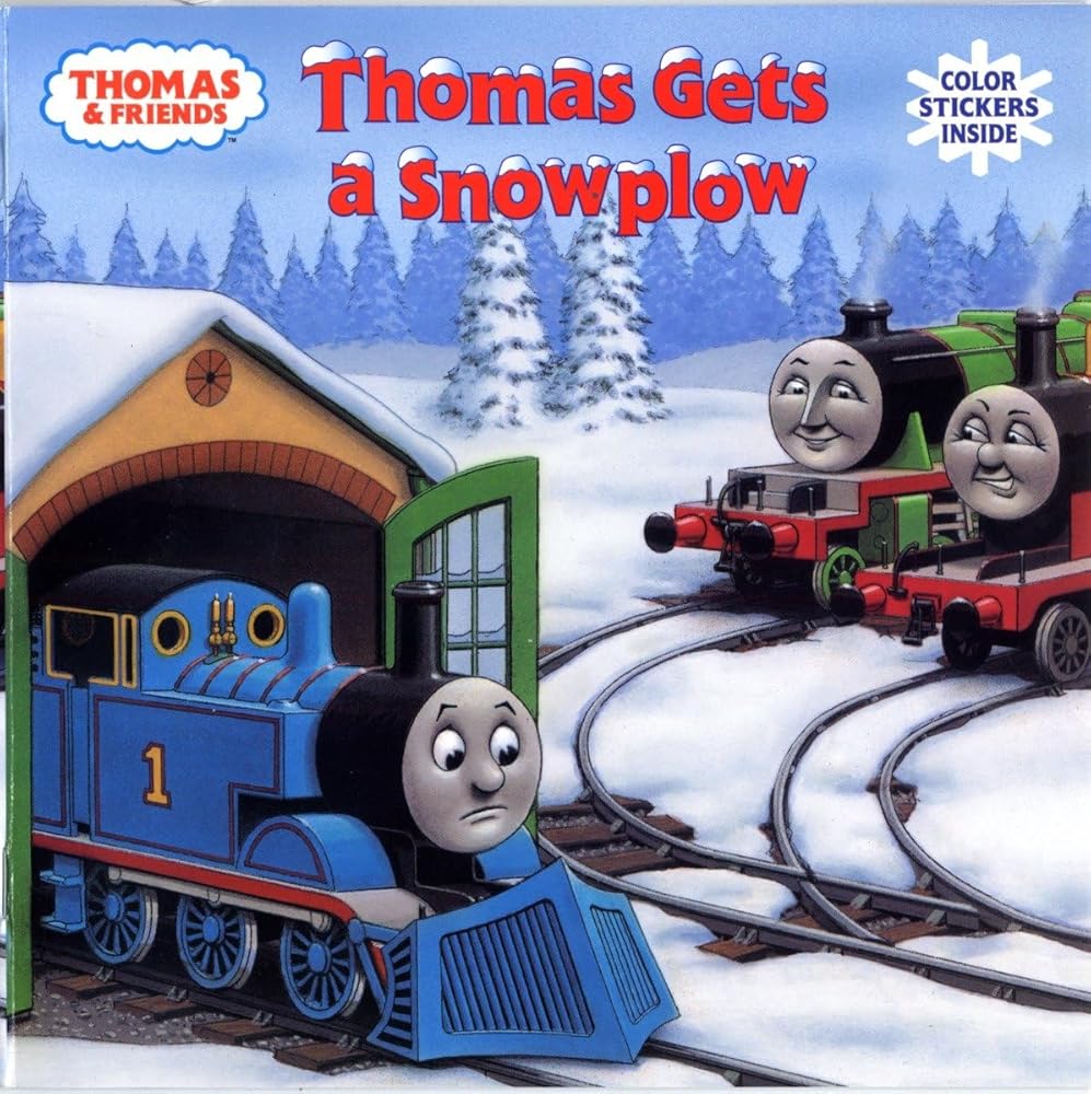 Thomas Gets a Snowplow (Thomas & Friends) (Pictureback(R)) cover image