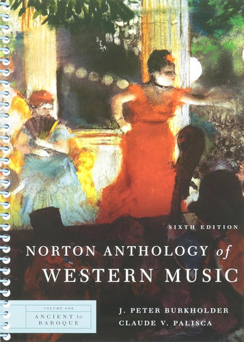 Norton Anthology of Western Music cover image