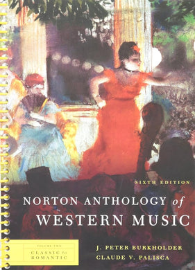 Norton Anthology of Western Music cover image