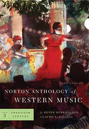 Norton Anthology of Western Music cover image