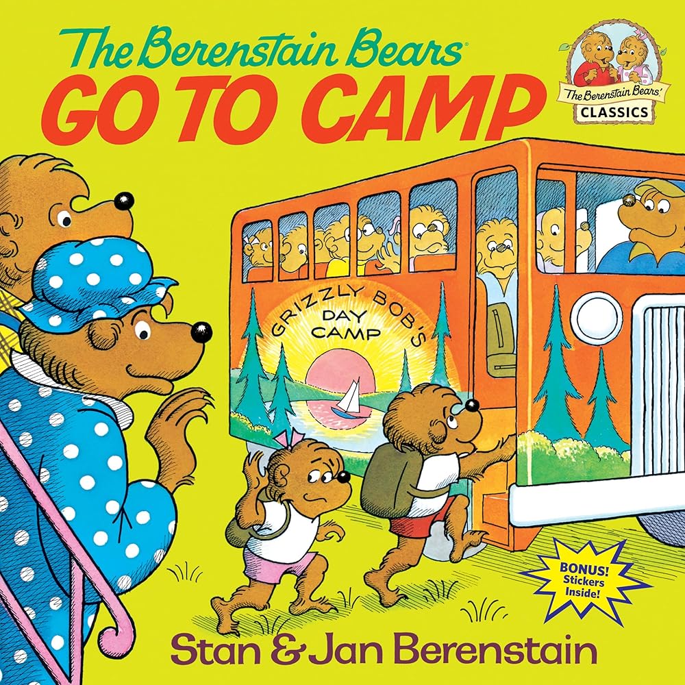 The Berenstain Bears Go to Camp cover image
