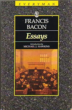 Essays: Francis Bacon (Everyman's Library) cover image