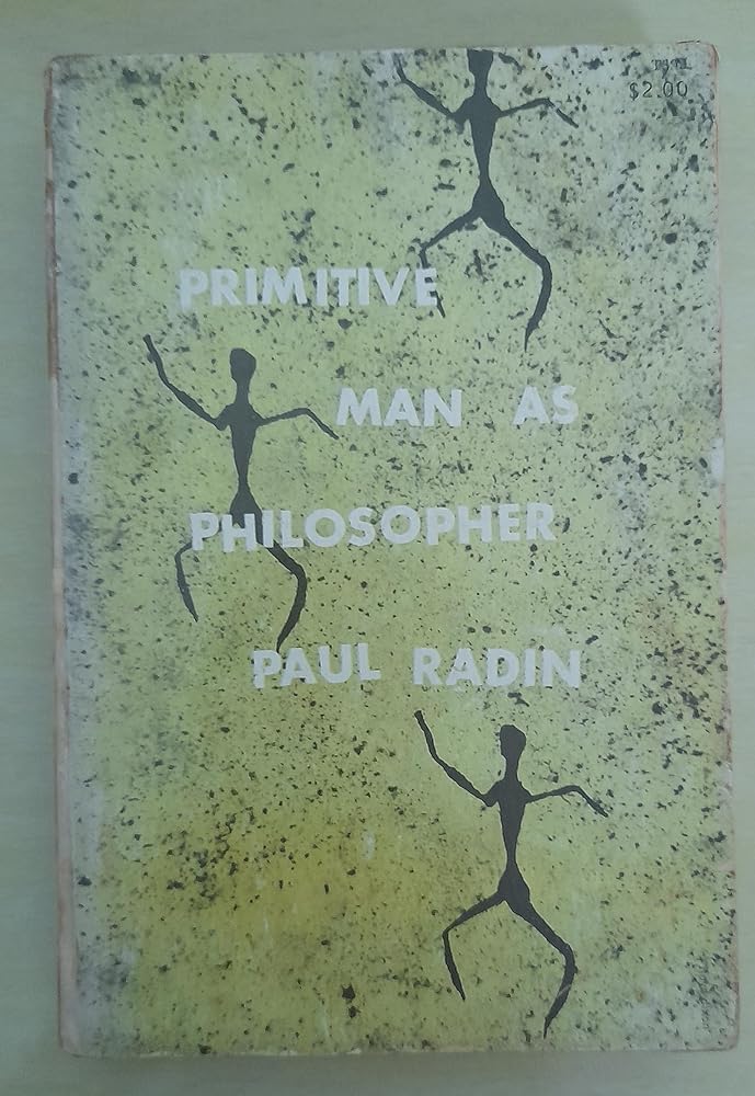 Primitive Man As Philosopher. cover image