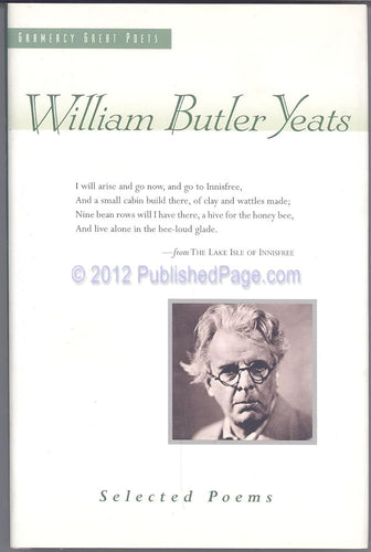 W. B. Yeats: Selected Poems cover image