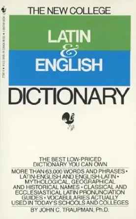 The Bantam New College Latin & English Dictionary cover image