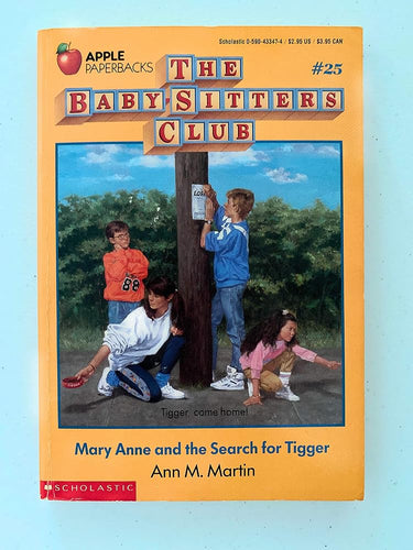 Mary Anne and the Search for Tigger (The Baby-sitters Club, No. 25) cover image
