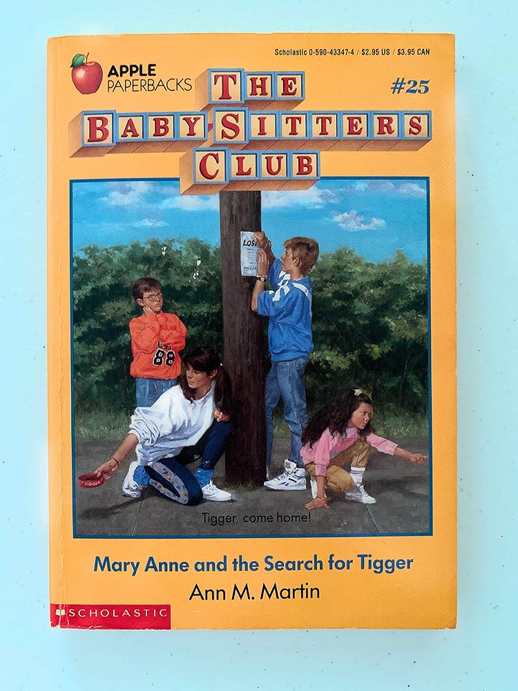 Mary Anne and the Search for Tigger (The Baby-sitters Club, No. 25) cover image
