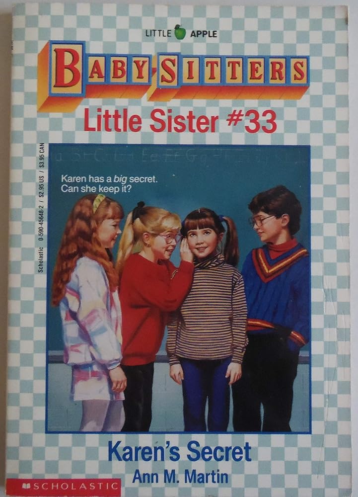 Karen's Secret (Baby-Sitters Little Sister, No. 33) cover image