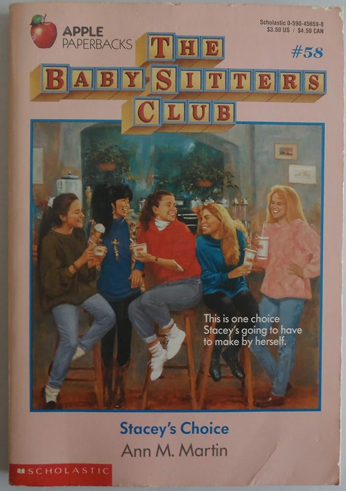 Stacey's Choice (Baby-Sitters Club, 58) cover image