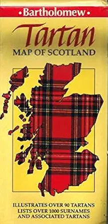 The tartan map: [Scotland] cover image