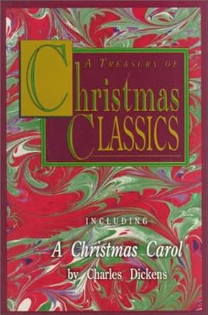 A Treasury of Christmas Classics/Large Print (Walker Large Print Books) cover image