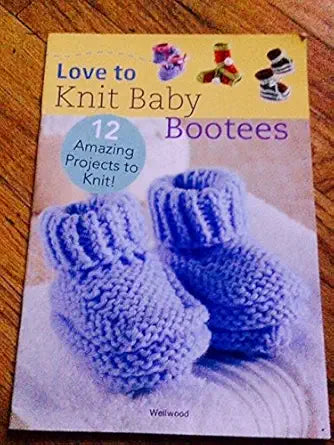 Love to Knit Baby Bootees cover image