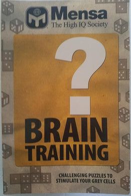 Mensa Brain Training: Challenging Puzzles to Stimulate Your Grey Cells cover image