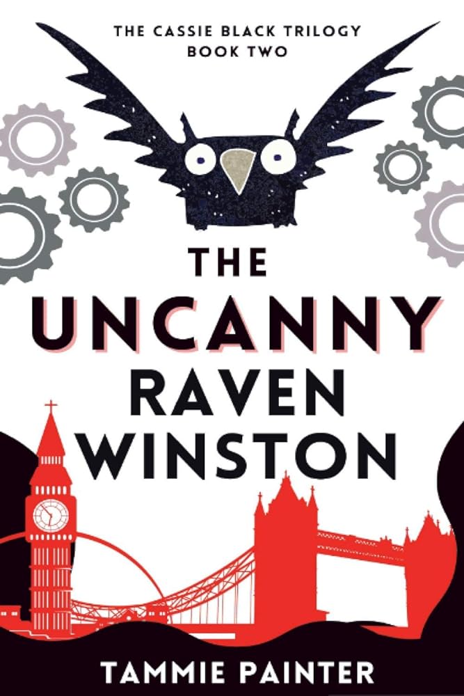The Uncanny Raven Winston: The Cassie Black Trilogy, Book Two (A Humorous Paranormal Mystery) cover image
