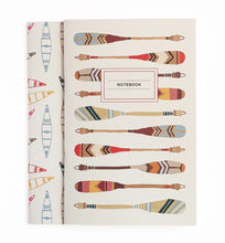 Load image into Gallery viewer, Canoe &amp; Paddle Blank Notebook
