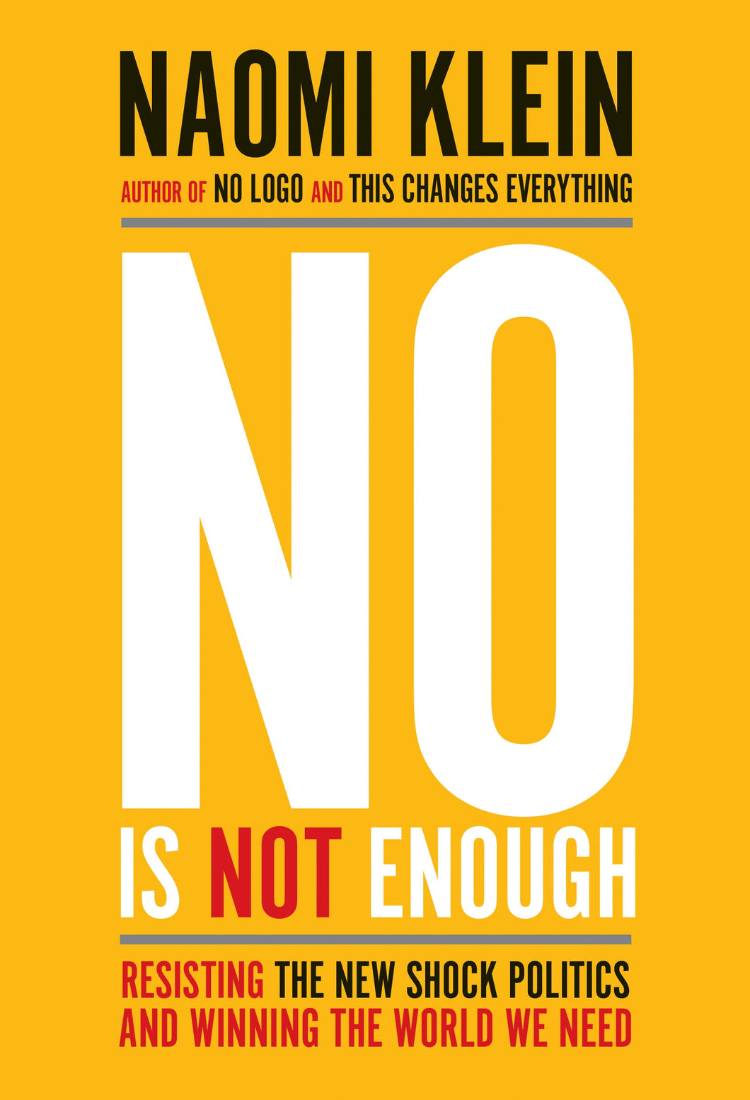 No Is Not Enough