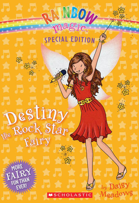 Destiny the Rock Star Fairy (Rainbow Magic Special Edition)