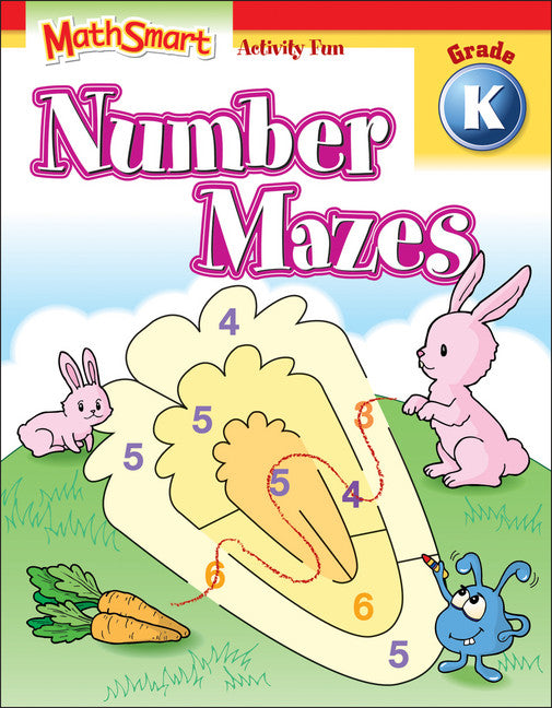 MathSmart Activity Fun: Number Mazes K