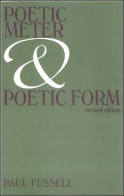 Poetic Meter and Poetic Form