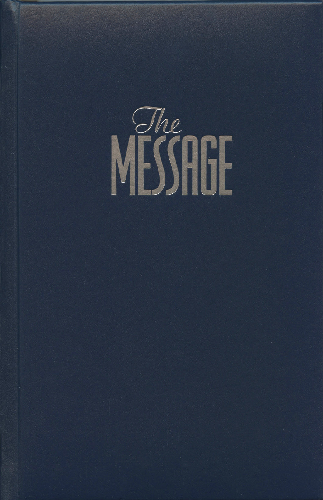 The Message Full Size (Hardcover, Navy)