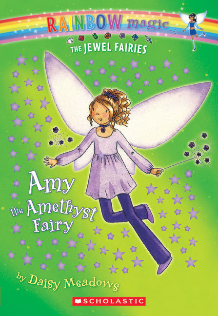 Rainbow Magic Jewel Fairies: Amy the Amethyst Fairy