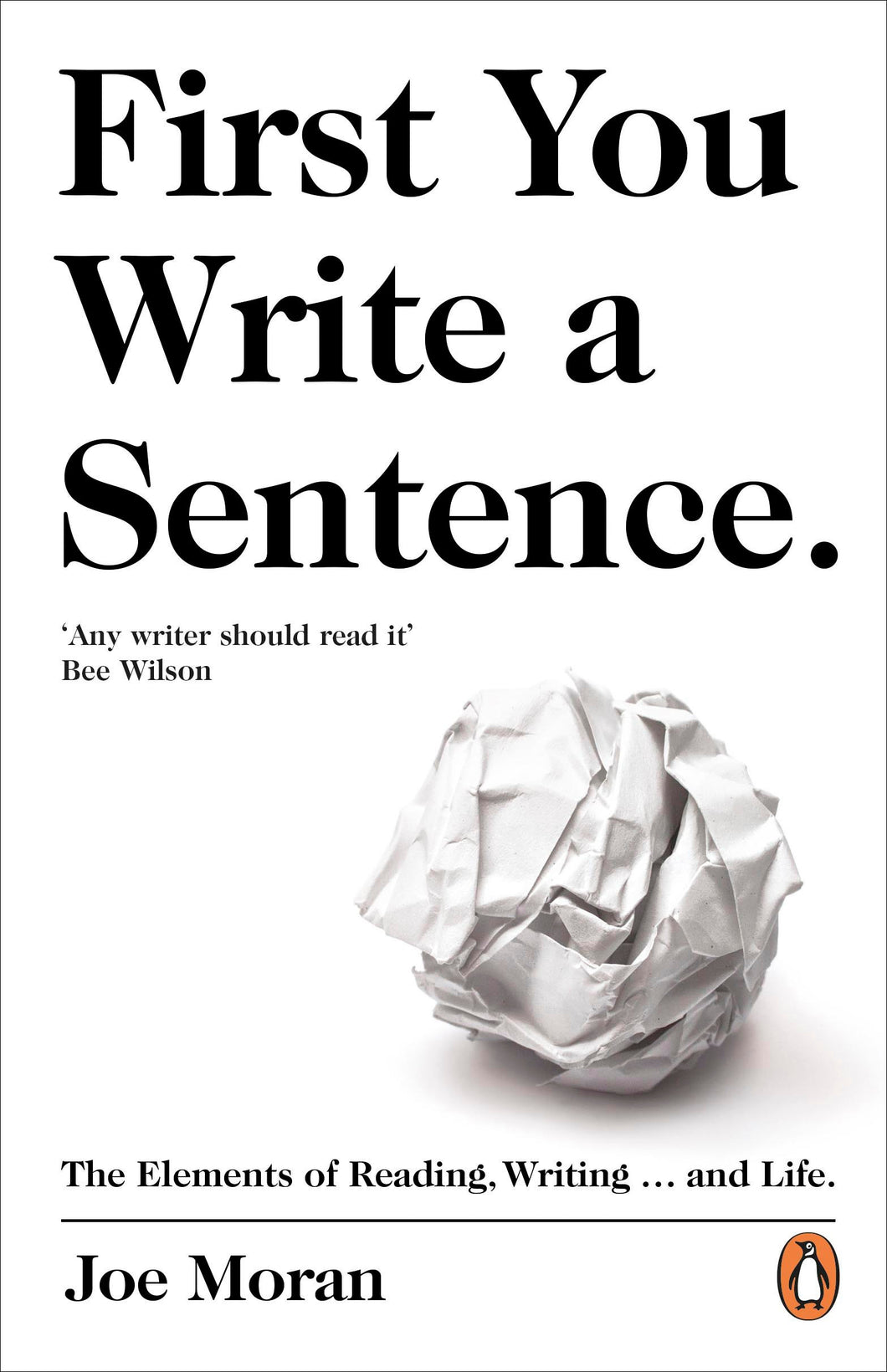 First You Write A Sentence.