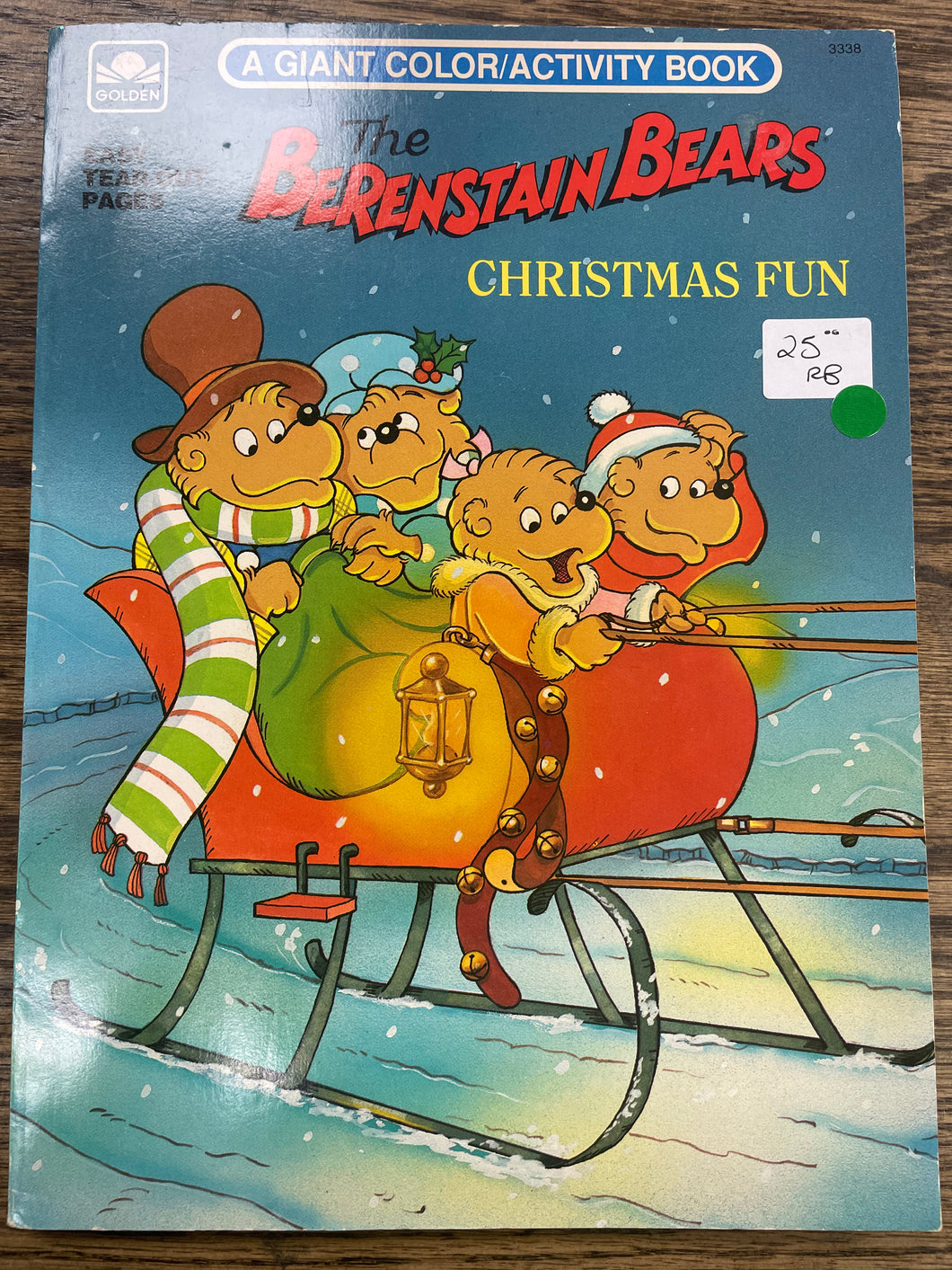 A Giant Color/Activity Book: The Berenstain Bears Christmas Fun