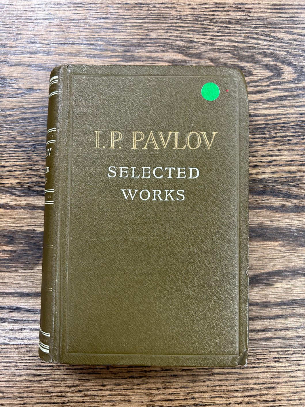 I.P. Pavlov Selected Works