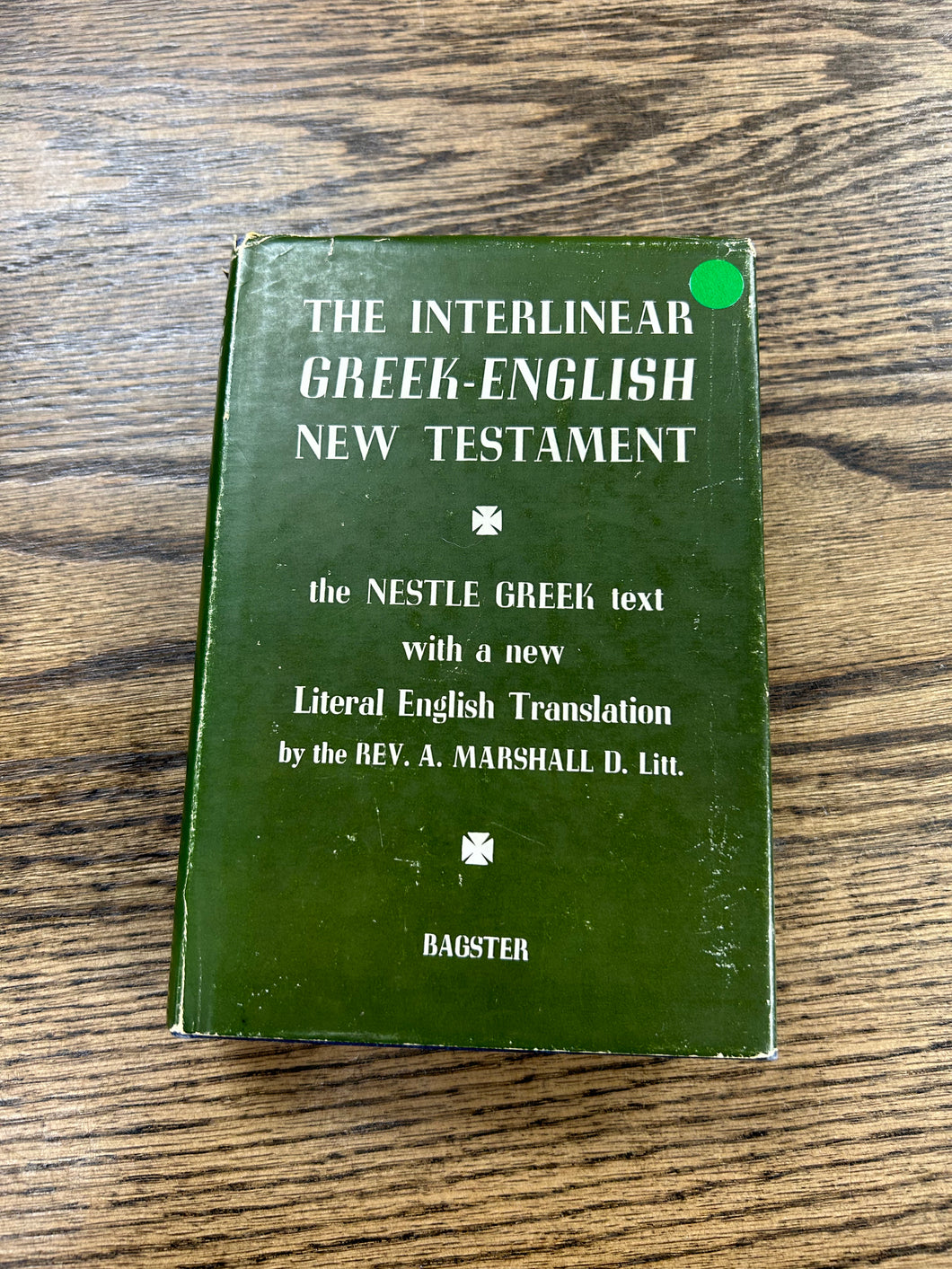 The Interlinear Greek-English New Testament